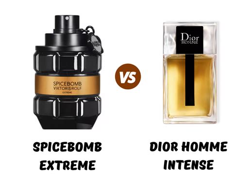 spicebomb extreme vs dior homme intense|Dior Homme Instense vs. Spicebomb Extreme : r/fragrance .